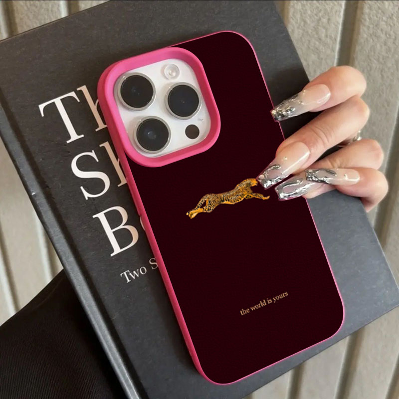 Minimalist Leopard Running Pat - Phone Cases Trending recension och pris