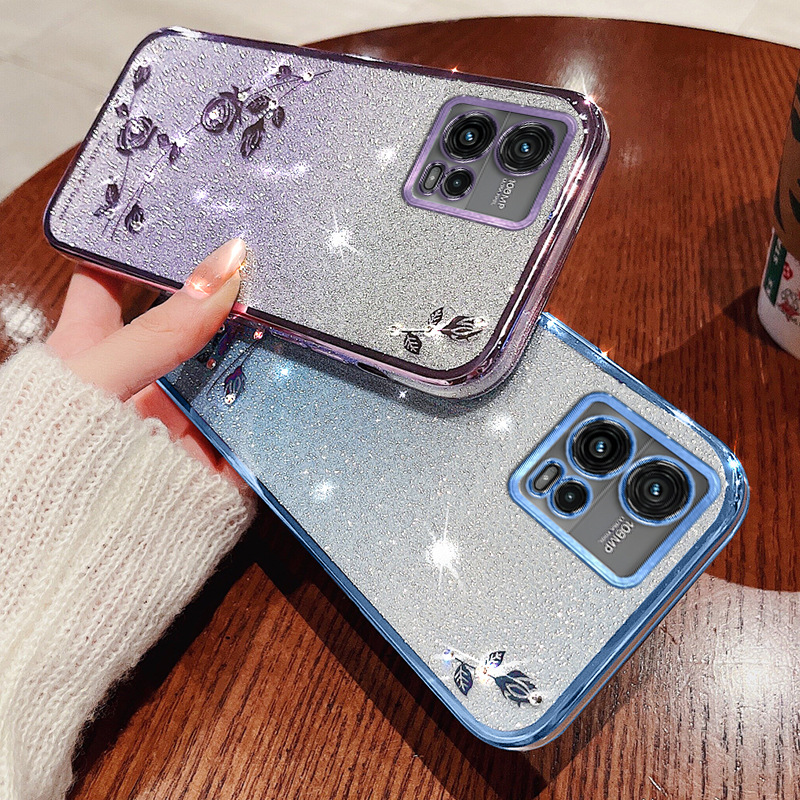 Plating Floral Case for Motoro - Phone Cases Moto G recension och pris