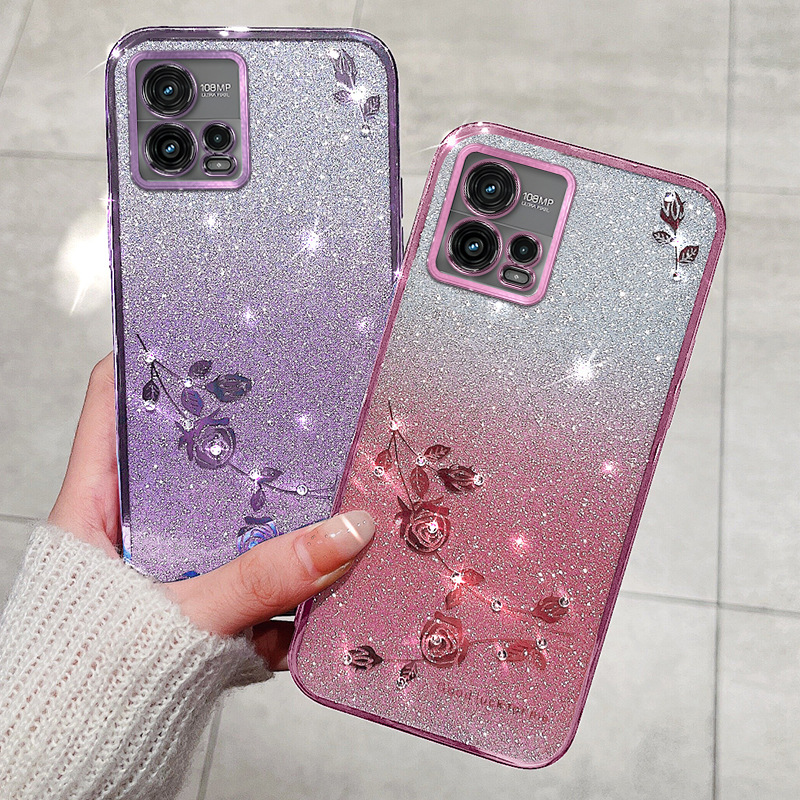 Plating Floral Case for Motoro - Phone Cases Moto G recension och pris